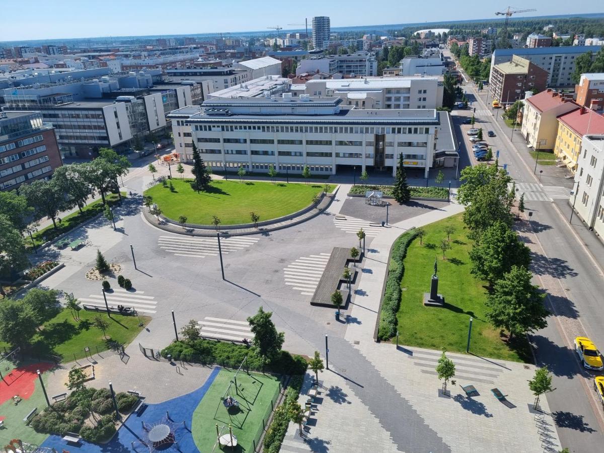 Penthouse In The Oulu Center Daire Dış mekan fotoğraf